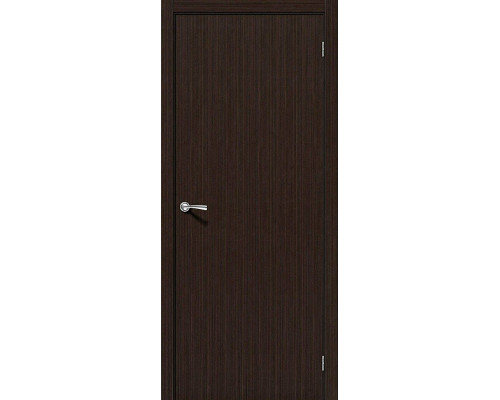 Межкомнатная дверь Соло-0.V, цвет: Ф-27 (Венге) Размер полотна в мм: 200*70