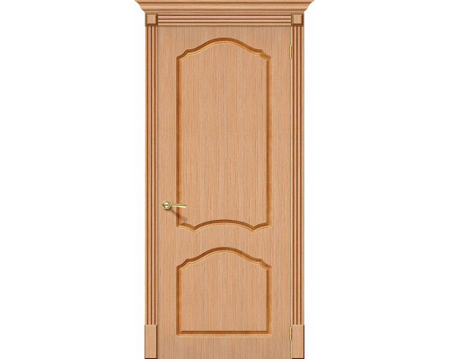 Межкомнатная дверь Каролина, цвет: Ф-01 (Дуб) Размер полотна в мм: 190*60