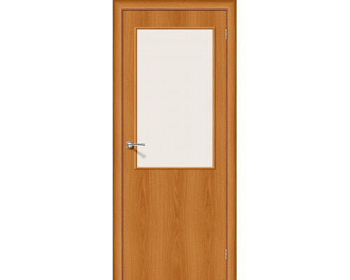 Межкомнатная дверь Гост-13, цвет: Л-12 (МиланОрех) Размер полотна в мм: без усиления 200*40 Стекло: Magic Fog