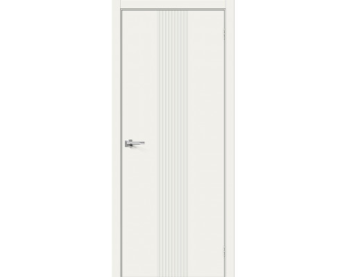 Межкомнатная дверь Граффити-21, цвет: Whitey Размер полотна в мм: 200*60