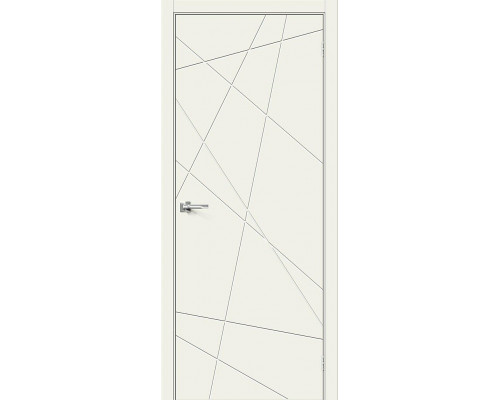 Межкомнатная дверь Граффити-5, цвет: Whitey Размер полотна в мм: 200*60