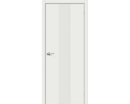 Межкомнатная дверь Граффити-21, цвет: Super White Размер полотна в мм: 200*60