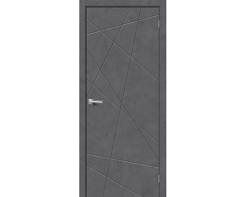 Межкомнатная дверь Граффити-5, цвет: Slate Art Размер полотна в мм: 200*70