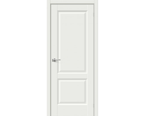 Межкомнатная дверь Неоклассик-32, цвет: White Matt Размер полотна в мм: 200*60