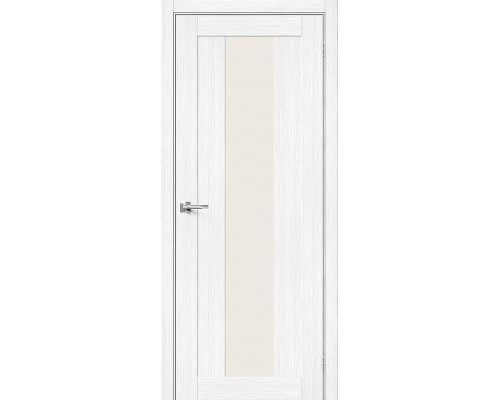 Межкомнатная дверь Порта-25, цвет: Snow Veralinga Размер полотна в мм: 200*90 Стекло: Magic Fog