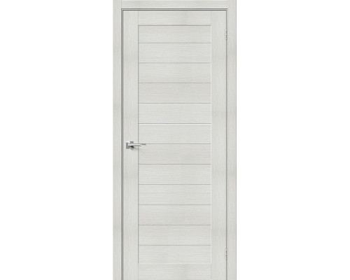 Межкомнатная дверь Порта-21, цвет: Bianco Veralinga Размер полотна в мм: в сборе 1П 03 защелки Р-3-WC 200*90 правое