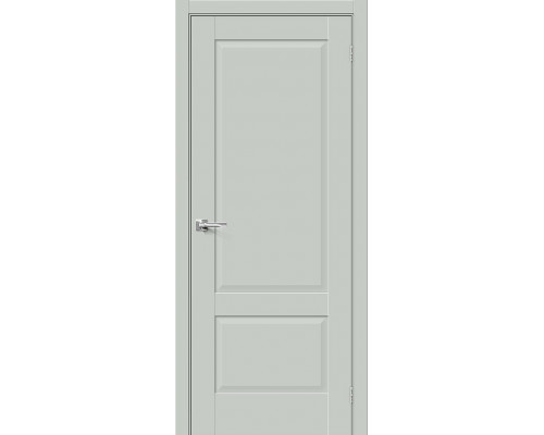 Межкомнатная дверь Прима-12, цвет: Grey Matt Размер полотна в мм: 200*60