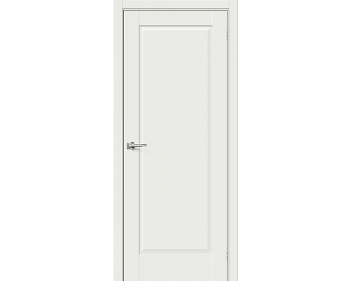 Межкомнатная дверь Прима-10, цвет: White Matt Размер полотна в мм: 200*60