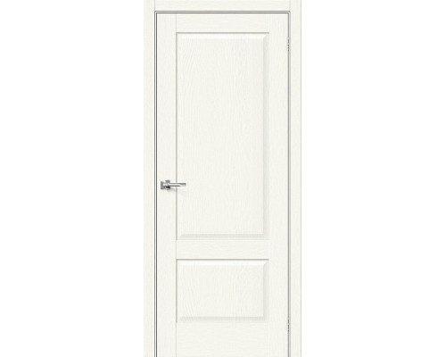 Межкомнатная дверь Прима-12, цвет: White Wood Размер полотна в мм: 200*60