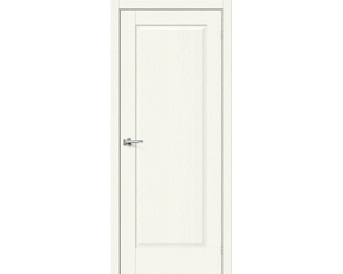 Межкомнатная дверь Прима-10, цвет: White Wood Размер полотна в мм: 200*60