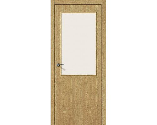 Специальная дверь Гост-13, цвет: Т-01 (ДубНат) Размер полотна в мм: с усилением 200*90 Стекло: Magic Fog