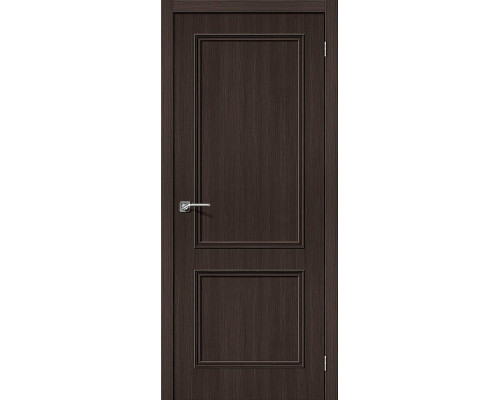 Межкомнатная дверь Симпл-12, цвет: Wenge Veralinga Размер полотна в мм: 200*90
