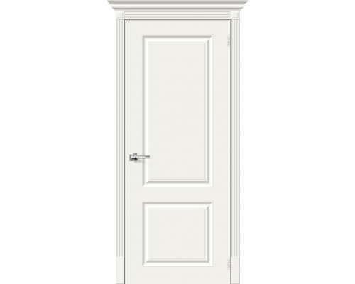 Межкомнатная дверь Скинни-12, цвет: Whitey Размер полотна в мм: 190*60