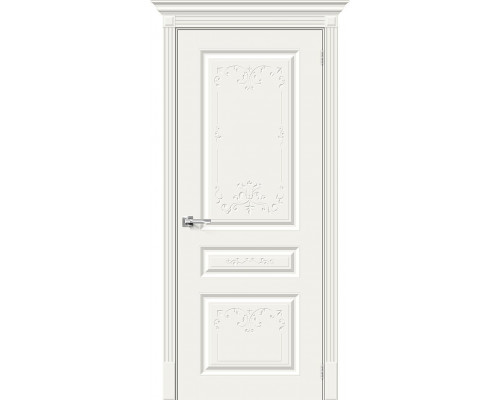 Межкомнатная дверь Скинни-14 Аrt, цвет: Whitey Размер полотна в мм: 200*70