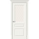 Межкомнатная дверь Скинни-15.1, цвет: Whitey Размер полотна в мм: 200*80 Стекло: White Сrystal