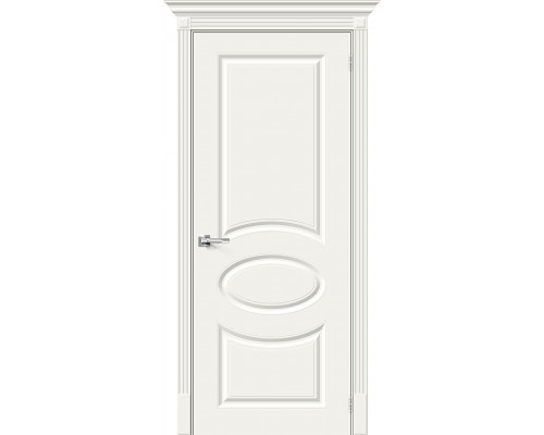 Межкомнатная дверь Скинни-20, цвет: Whitey Размер полотна в мм: 190*55