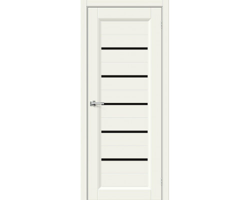 Межкомнатная дверь Скинни-51 Black Line, цвет: Whitey Размер полотна в мм: 200*70