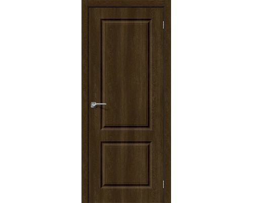 Межкомнатная дверь Скинни-12, цвет: Dark Barnwood Размер полотна в мм: 200*90