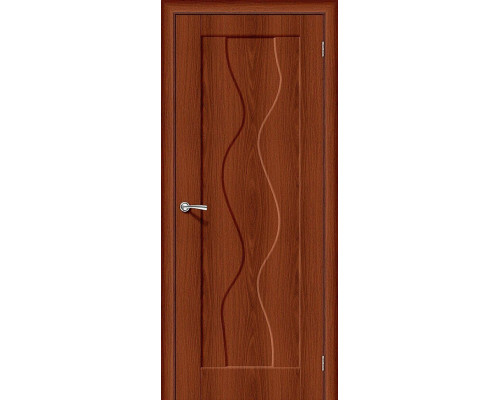 Межкомнатная дверь Вираж-1, цвет: Italiano Vero Размер полотна в мм: 200*60