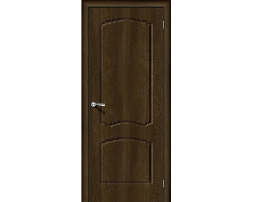 Межкомнатная дверь Альфа-1, цвет: Dark Barnwood Размер полотна в мм: 200*90