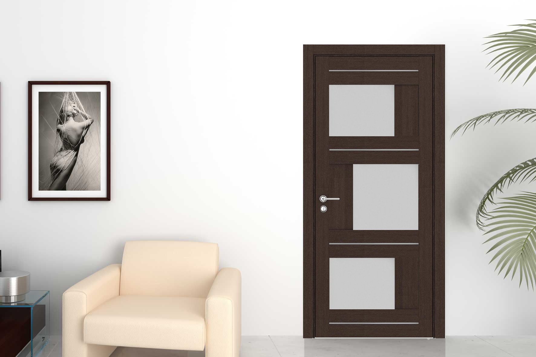 Стеклянные элементы в дизайне межкомнатных дверей сделают полотно визуально легче Стеклянные элементы в дизайне межкомнатных дверей сделают полотно визуально легче